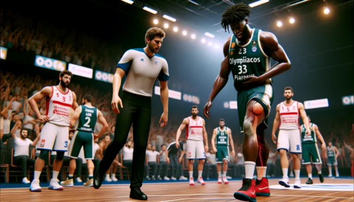 Тайрик Джонс получил травму в дерби Греческой лиги